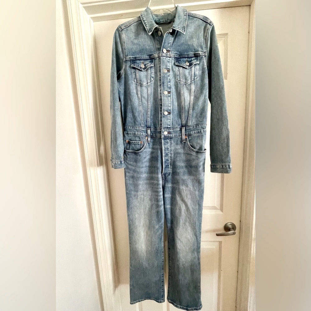 Levi’s Kickflare Denim Jumpsuit - Picture 2 of 12
